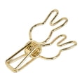 thumbnail image 1 of Metal Binder Clips Multipurpose Hollow Design Strong Spring Clip for Documents Tickets Clothes, 1 of 8