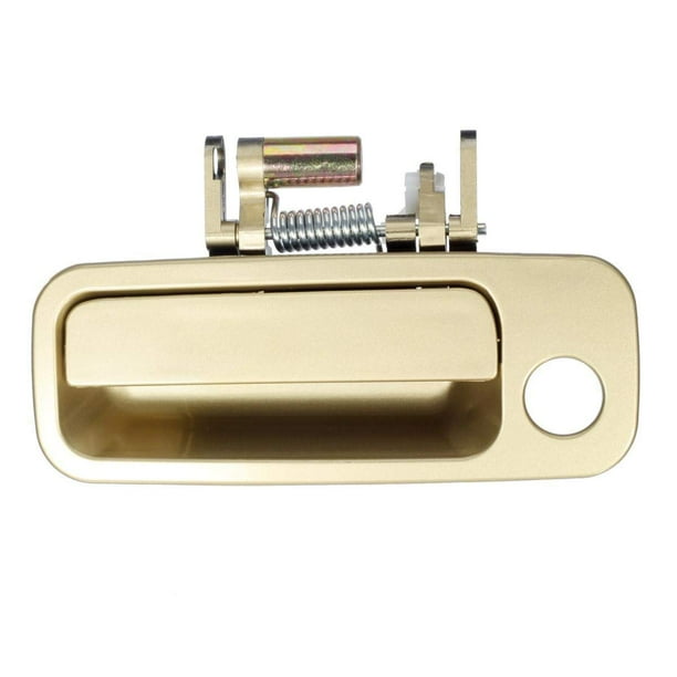 Exterior Front Left Driver Side Beige/Gold Door Handle For