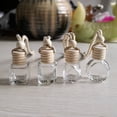 thumbnail image 1 of Botella vacía de perfume para coche, colgante para espejo retrovisor, botella de perfume de cristal para coche, botella vacía, decoración para coche, aromaterapia, 8 ml, 1 of 5