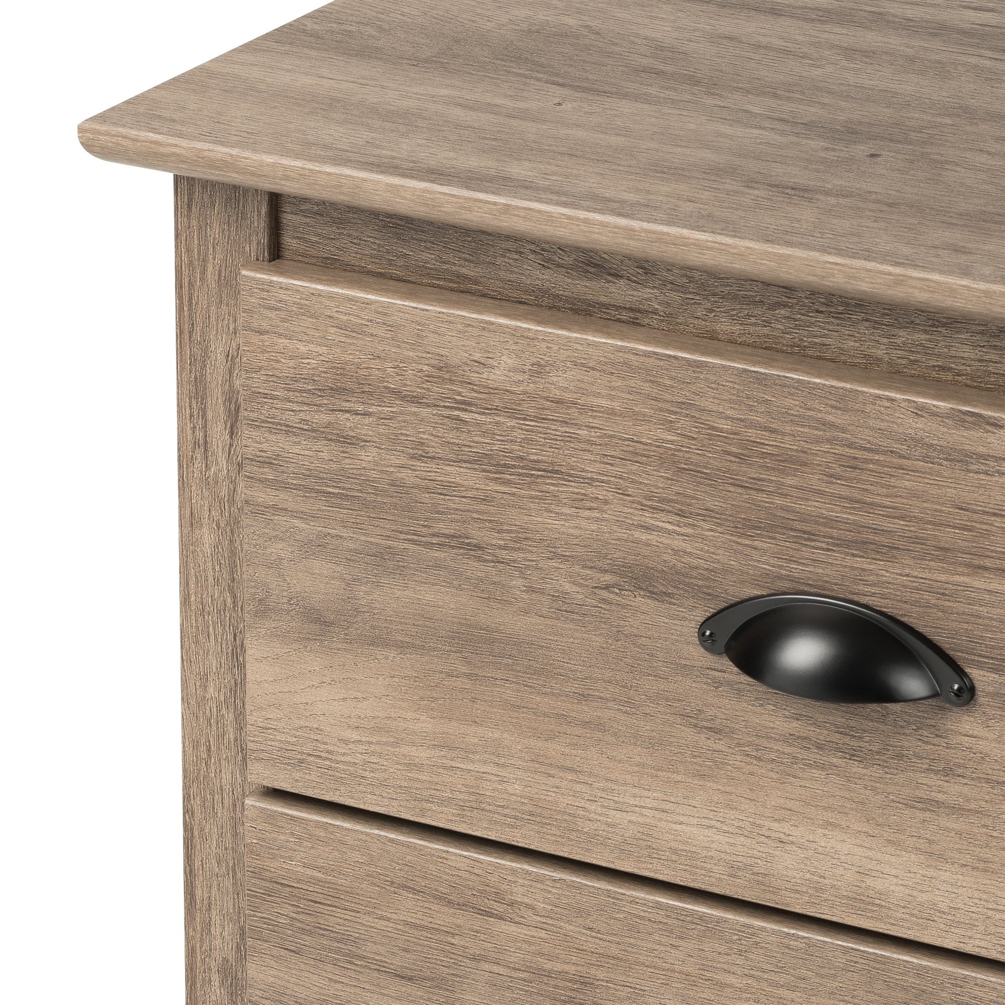 Prepac Salt Spring 6-Drawer Dresser, Drifted Gray 