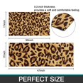thumbnail image 7 of Yellow and Brown Of Leopard Print Kitchen Rugs Sets Of 2,Anti Fatigue Kitchen Mat Rugs Non Slip Washable,Decorative Kitchen Floor Mats for Kitchen,Sink,Laundry,17"x30"+17"x47", 7 of 7