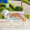 thumbnail image 4 of Chubasquero transparente para perros, chaqueta impermeable con capucha para perros pequeños, medianos y grandes, suministros para mascotas para pasear al aire libre, 4 of 5