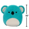 thumbnail image 2 of Squishmallows FuzzAMallow Official 16 inch Kevin the Teal Koala - Child's Ultra Soft Plush Toy, 2 of 7