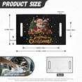 thumbnail image 6 of Binienty Christmas Golf Cart Seat Towel Blankets Non-Skid Easy to Install Golf Cart Front Seat Cover Towel with Pockets Universal Accessories for Golfcart Seats Blanket, Santa Claus Dachshund, 6 of 7