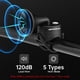 thumbnail image 4 of Cuerno eléctrico Bocina electrónica para bicicleta de alto decibelio, 120db, botón resistente al agua, campana eléctrica con pilas para bicicleta, 4 of 8