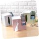 thumbnail image 4 of Multifunctional Tissue Box Square Tissue Box Decorative Paper Towel Holder Pen Pencil Container Car Box Cover Case of Paper Towels-pink, 4 of 4