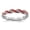 Red, variant on Fine Jewelry 925 Sterling Silver Orange Enamel Ring for Women Size- 8