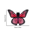thumbnail image 3 of Lifelike Plush Butterfly Stuffed Animal Doll Insect Zoo Commemorative Gift Home Decor Birthday Gift, 3 of 7