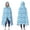 Pink Butterfly Geometric, variant on Wearable Blanket,Yellow Blue Butterfly Pattern Hooded Wearable Flannel Blanket for Adults & Teens,Winter Poncho Shawl Wrap Cape Cozy Anti-Pill,50"x60"