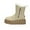 Beige, variant on Daznico Winter Boots for Women,Winter Snow Boots Suede Ankle Booties with Non Sole Comfortable Warm,Shoes for Winter,Size:5.5
