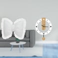 thumbnail image 2 of Moderno sofá de estilo rústico con cojín y números , reloj de pared, cómodo sillón de noche para estudio, oficina, decoración del hogar, 2 of 8