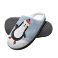 thumbnail image 4 of Psesaysky Print Slippers with Penguins House Slippers with Anti-Slip Rubber Sole Children Indoor and Outdoor Cozy House Slippers, 4 of 7
