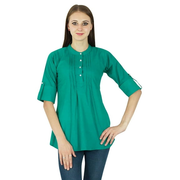 Casual Tunic Women Boho Top Dress Wear Clothing Cotton Summer Sundress