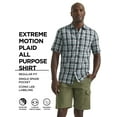 thumbnail image 2 of Lee® Men's Extreme Motion Short Sleeve Plaid All Purpose Shirt, 2 of 5