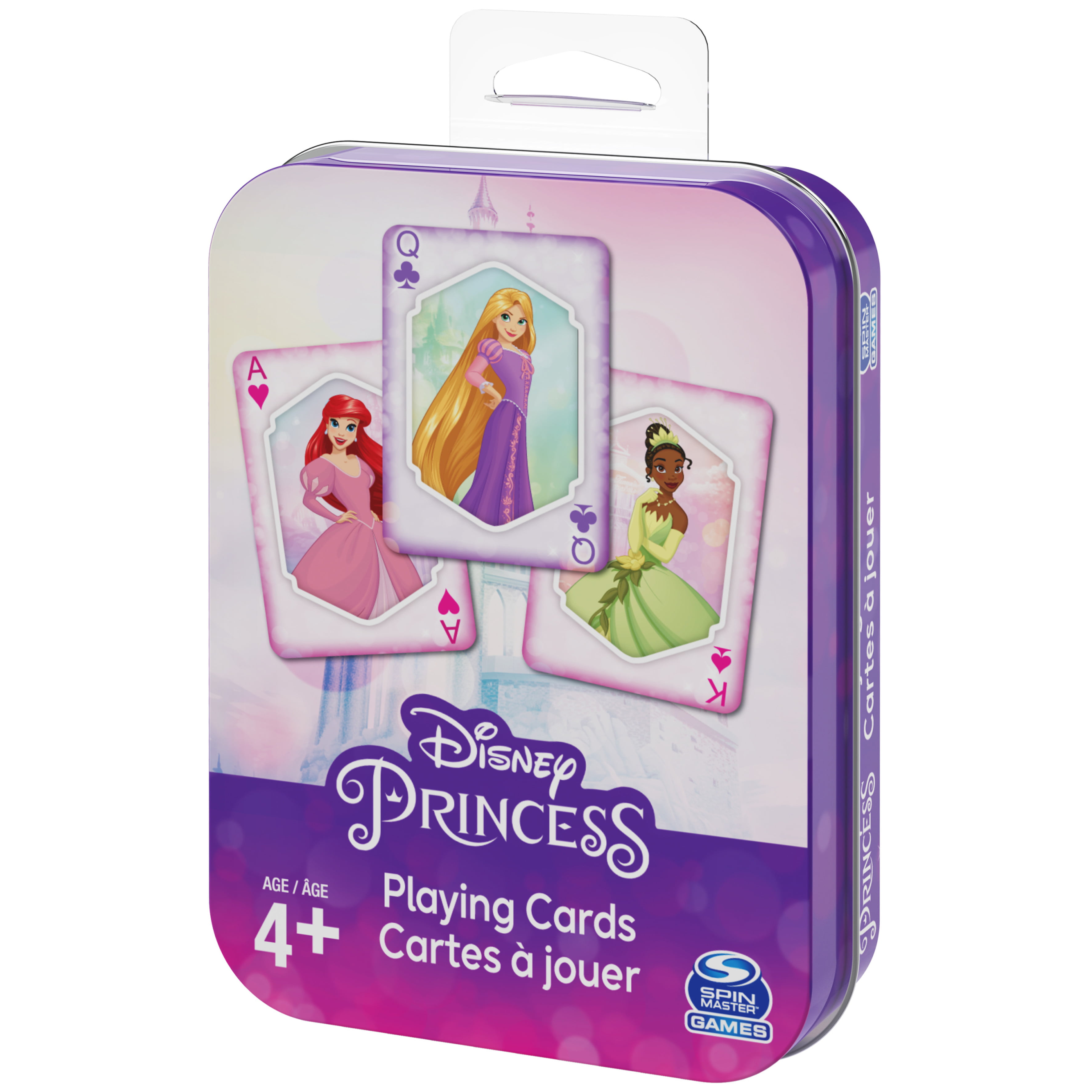 Dobble Disney Princess Card Game Spot it Sports Gift Christmas Halloween  Party Family Playing Cards Game Iron Box Tin