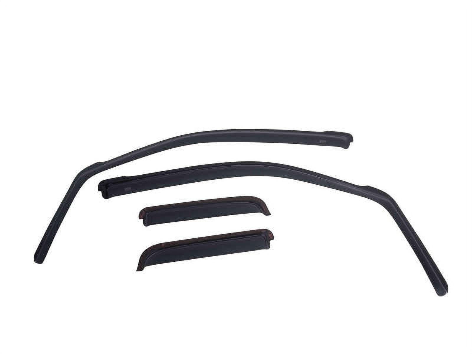 18C TERRAIN INCHANNEL WINDOR VISOR 4PC DARK SMOKE