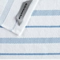 thumbnail image 4 of KitchenAid Albany Machine Wash Striped Blue Velvet, White Polyester Dish Towel (8 Count), 4 of 5