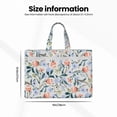 thumbnail image 3 of Pofeuu Watercolor Wildflowers 1 Print Laptop Bag Carrying - Computer Bag Laptop Case Shoulder Slim Work Travel, 3 of 8
