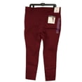 thumbnail image 2 of Nine West Jeans, Heidi Pull-On Skinny Pants - Yoga Stretch Denim (Cherry Wine, 16), 2 of 2