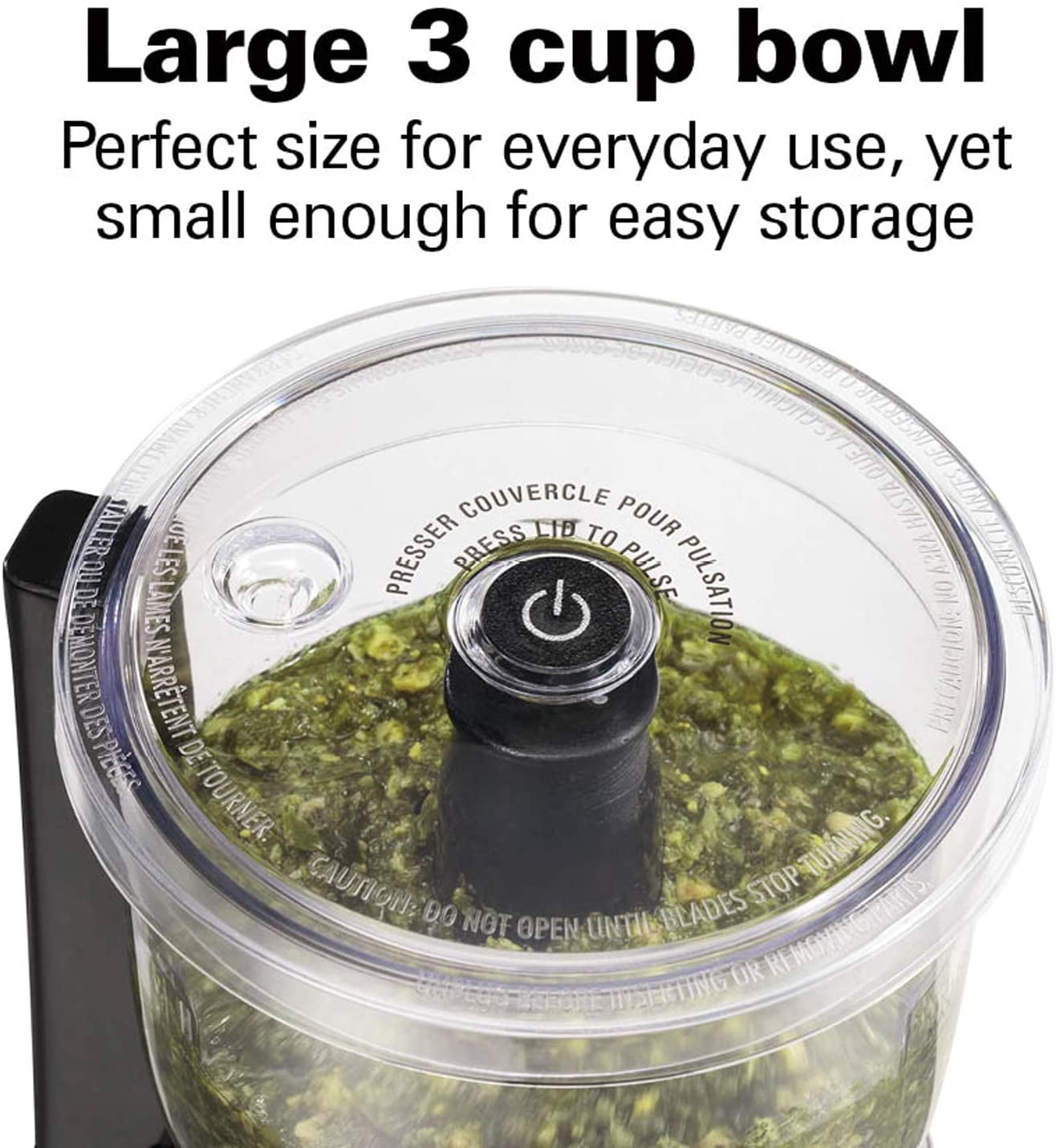 Electric Vegetable Chopper & Mini Food Processor with 6-Speed Hand Mixer for Kitchen Prep