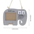 thumbnail image 2 of Minkissy 1Pcs Light Grey Wooden Sonogram Photo Frame for Parents Home Decoration Rectangular Shape 22.00X16.00X0.90cm, 2 of 6