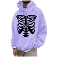 thumbnail image 1 of VBARHMQRT Neon Sweatshirt Autumn/Winter Series Casual Men's 3D Printed Hoodie, 1 of 4