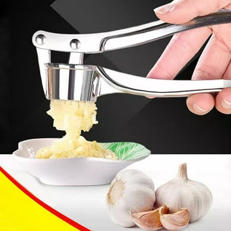 

VeliToy Multifunction Garlic Press Peeler Stainless Steel Professional Kitchen Tool