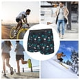 thumbnail image 4 of Yiaed Animal Footprints Print Men's Soft Cotton Boxer Shorts Breathable Boxers Underwear Moisture-Wicking Underwear Stretch Boxer Briefs for Man-X-Large, 4 of 5
