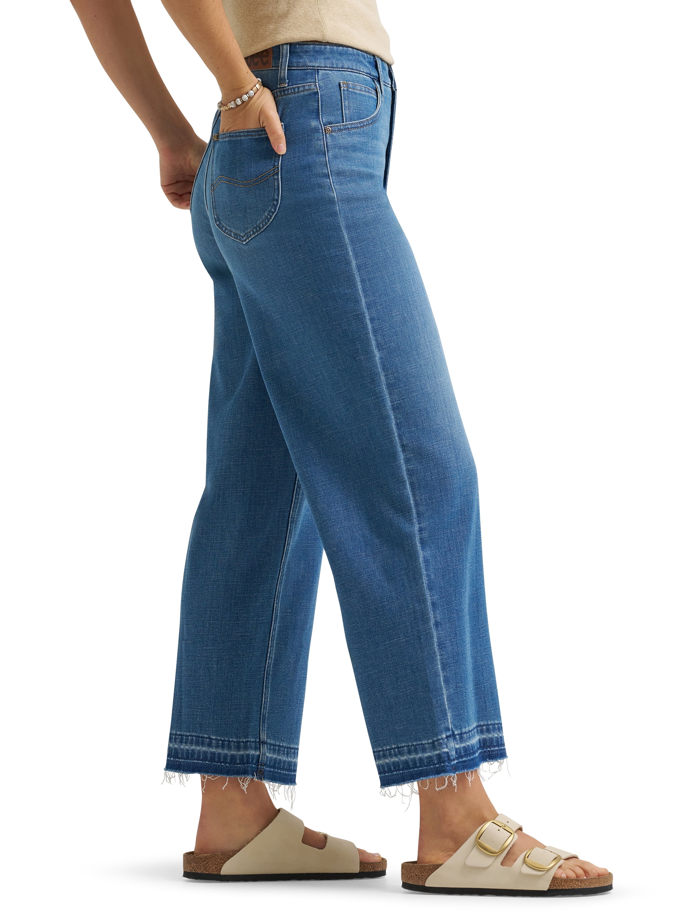 Lee® Women's Heritage Wide Leg Crop Jeans, Sizes 2-18