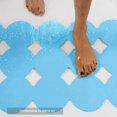thumbnail image 4 of Alfombrilla de baño Webos, antideslizante, para bañera, 70 x 40 cm, color azul, 4 of 7