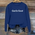 thumbnail image 2 of WEAIXIMIUNG Sweatshirts pour Femmes avec Fermetures Éclair Pull à Capuche Imprimé Lettre Col Rond pour Automne & Hiver, 2 of 3