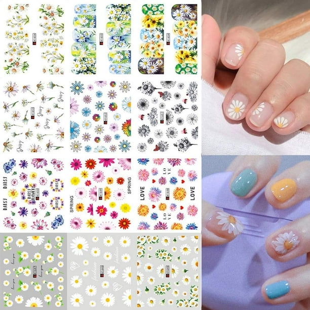 Sakura Nail Water Stickers Decals Pink Cherry Blossoms Tree with Leaves Nail Art Sliders Summer for Nail Art Decoration Watermark Flower Designs Foil Nail Art Stickers Manicure Tips Decorations 12PCS Sakura Nail Water Stickers Decals Pink Cherry Blossoms Tree with Leaves Nail Art Sliders Summer for Nail Art Decoration Watermark Flower Designs Foil Nail Art Stickers Manicure Tips Decorations 12PCS
