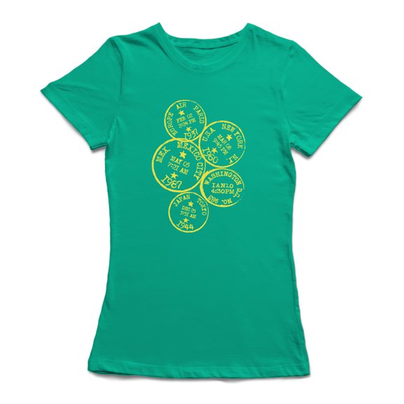 Stamps Passport Seals Women's T-shirt