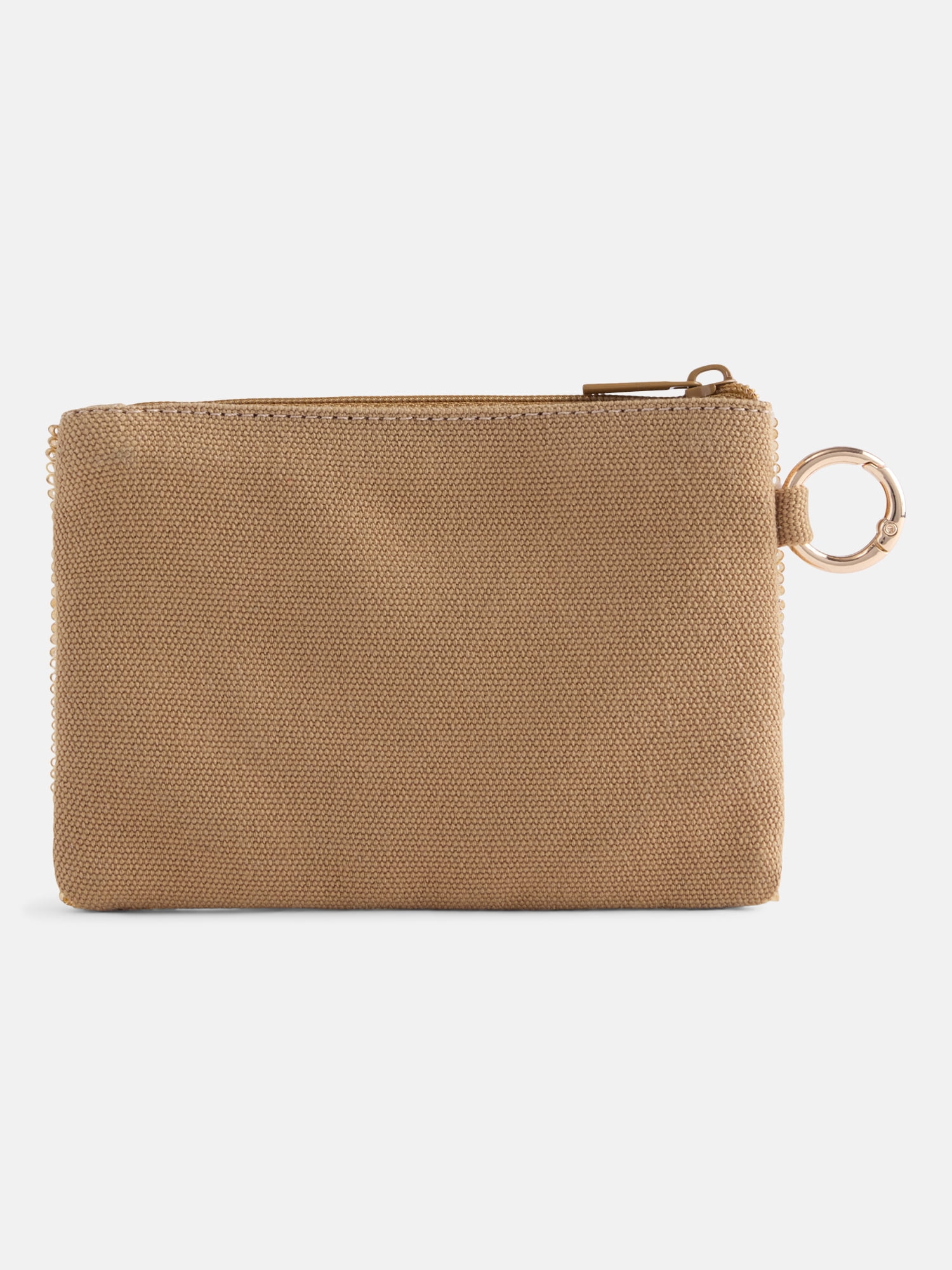 No Boundaries Women’s Game Day Touchdown Beaded Pouch, Gold
