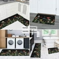 thumbnail image 2 of Flower Kitchen Rugs Summer Floral Kitchen Rugs and Mats Summer Kitchen Floor Mat Spring Kitchen Rugs Floral Rug for Kitchen Decorative Doormat Runner Rug for Laundry, Bedroom, Bathroom, Front Door, 2 of 5
