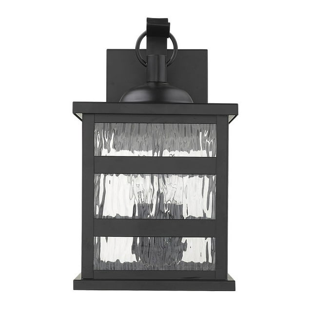 homeroots lighting 398342 Morris 3-Light Matte Black Wall Light