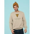 thumbnail image 2 of In A Relationship With Pizza. Sweatshirt Men -Image by Shutterstock, Male Small, 2 of 4