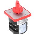 thumbnail image 2 of BERM interruptor de cambio giratorio perilla Control Selector interruptor 2 sección 2 posición AC 380V, 2 of 8