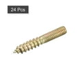 thumbnail image 3 of M4x25mm Hanger Bolts, 24 Pack Double Ended Thread Dowel Screws, 3 of 5
