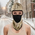 thumbnail image 2 of Unique Bargains 1 Pc Snake Pattern Balaclava Face Mask Brown, 2 of 5
