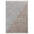thumbnail image 2 of Casavani Living room kilim Yoga garden mat, Brown 2.6x4 feet, 2 of 6