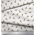 thumbnail image 3 of Soimoi Cotton Duck Fabric Dot & Weapon Print Sewing Fabric Yard 42 Inch Wide, 3 of 3