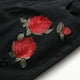 thumbnail image 5 of Pantalones vaqueros rectos y rasgados para hombre, informales, largos, de licra, 5 of 9