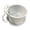 White, variant on Food Catcher for Kitchen Sink,Kitchen Sink Drain Strainer,Tap Hanging Strainer with Snap Button,4*2.4IN Fruit Strainer for Hanging on the Tap, Snap Button Strainer Hanging(Orange)