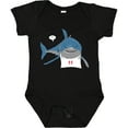 thumbnail image 3 of Inktastic Shark Dinner Boys or Girls Baby Bodysuit, 3 of 5