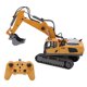 thumbnail image 2 of Excavadora 1/20 Girar 680 Grados Excavadora sobre Orugas de 11 Canales Competencia Modelo de Vehículo de Ingeniería Juguete 2.4G Inalámbrico para Niños 2 Piezas Batería de Auto, 2 of 10