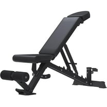 YODOLLA Adjustable Weight Bench for Home Gym, 1300-Lb Capacity Incline/Decline/Flat Bench Press, Quick-Adjust Seat, Backrest & Headrest Strength Training Bench