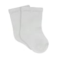 thumbnail image 2 of Gerber Baby Neutral Wiggle Proof Jersey Crew Socks, 4-Pack, Sizes 0/6 Months - 6/12 Months, 2 of 6