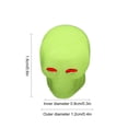 thumbnail image 3 of Yellow Yellow Reflective Tire Valve Caps Glow-In-The-Dark Wheel Accessories For Enhanced Night Safety Universal Vehicle Compatibility #U9050, 3 of 3