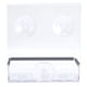 thumbnail image 3 of Alimentador automático de plástico para pájaros, alimentador transparente de comida para mascotas para uso en interiores y exteriores, 3 of 8